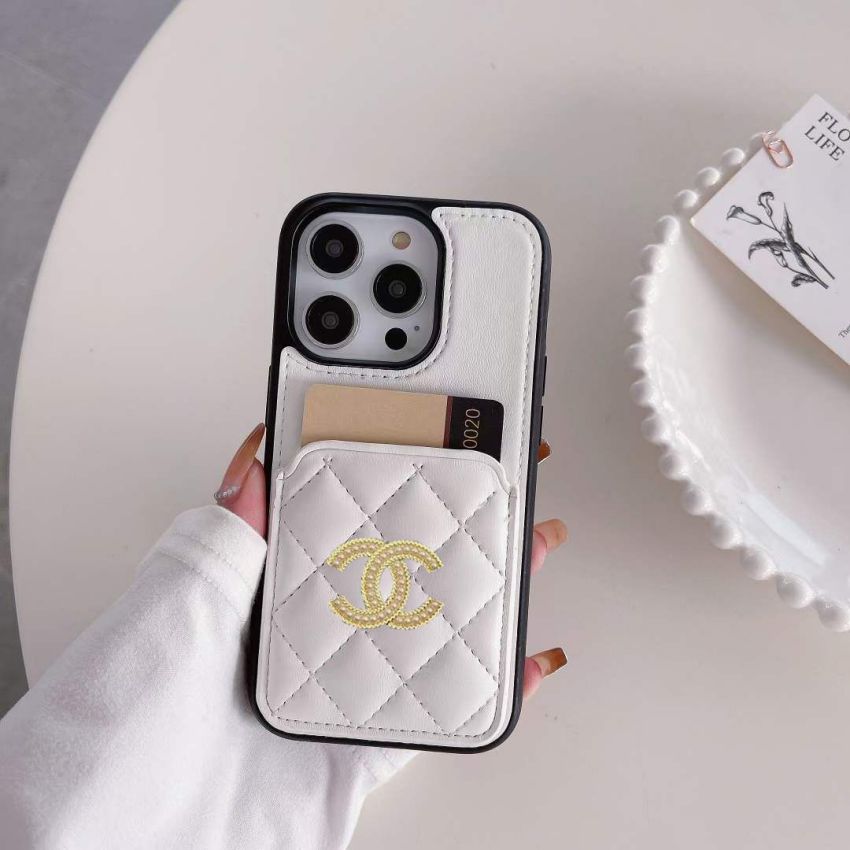 chanel スマホケース アイフォーン14plus