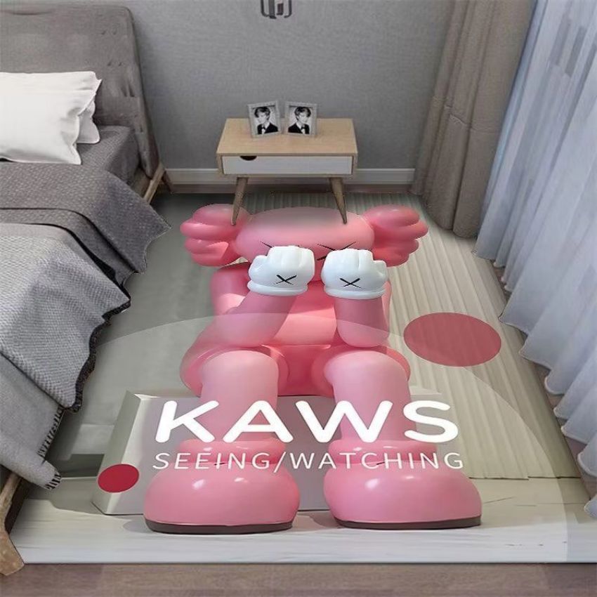 フロアマット トイレマット kaws