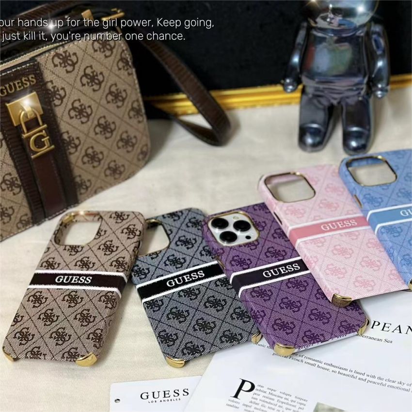 GUESS 人気 IPHONE13 12 MINIハードケース