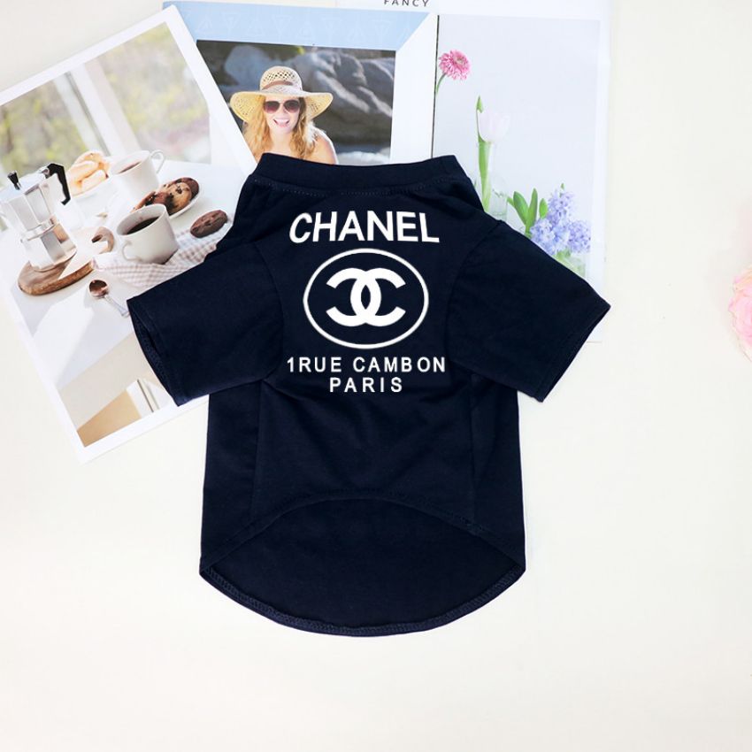 chanel 小型犬服 tシャツ