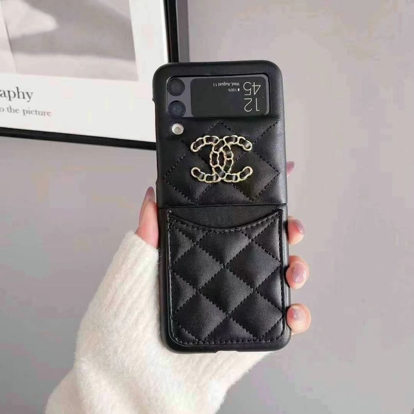 chanel 折り畳み携帯 zflip6/5/4カバー