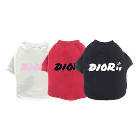 DIOR BOXログ 犬服 tシャツ