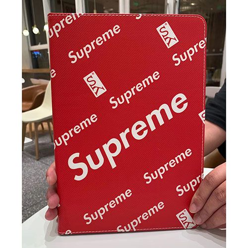 Supreme 手帳型 Ipad 5 6 7 8用保護ケース シュプリーム Ipad Pro 11 第1 2代 手帳カバー おしゃれ