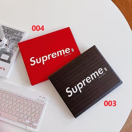 Supreme 手帳型 Ipad 5 6 7 8用保護ケース シュプリーム Ipad Pro 11 第1 2代 手帳カバー おしゃれ