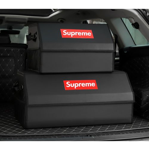 車収納ボックス おしゃれ Supreme トランクボックス 上質 シュプリーム カー収納ボックス 折り畳み式