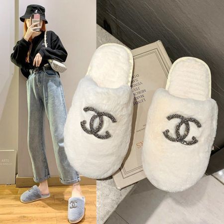 CHANEL スリッパ 冬靴