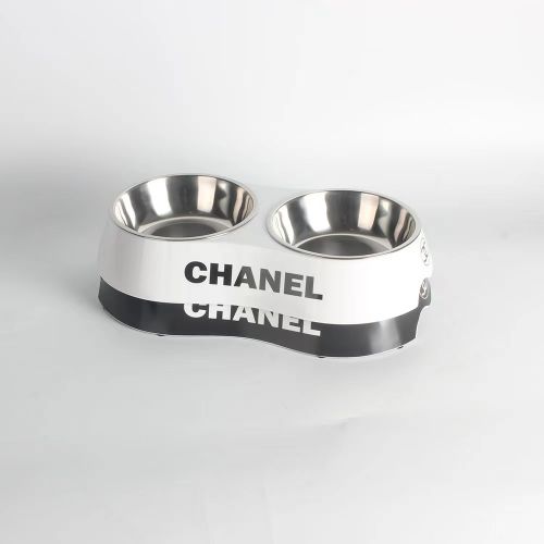 chanel ドッグ用品 ドッグフードボウル